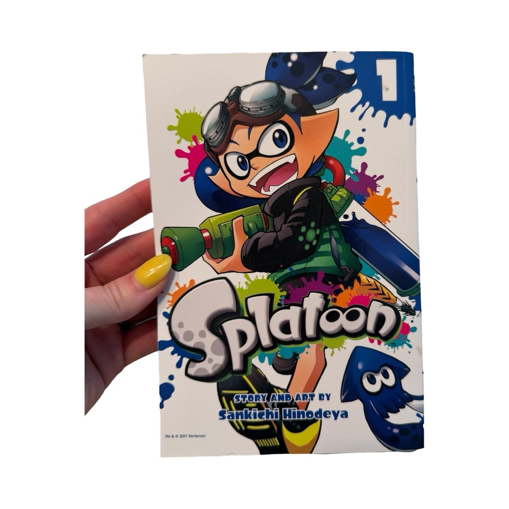 Splatoon Vol 1 Manga Sankichi Hinodeya Nintendo Viz Media Paperback English